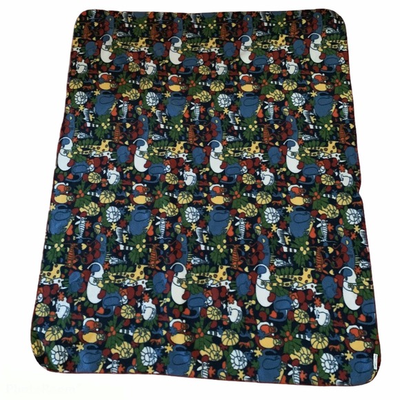 Patagonia Bedding Vintage 9s Patagonia Jungle Safari Animal Fleece